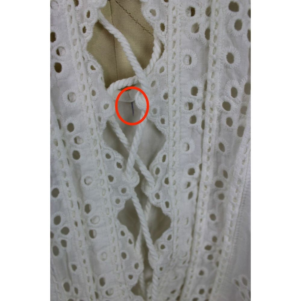 Free People Esperanza Eyelet Dress M Nwt *Pen Mark View 5